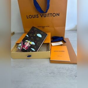 Louis Vuitton Monogram Leather Passport Cover